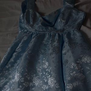 Blue Floral Lucy in the Sky Dress